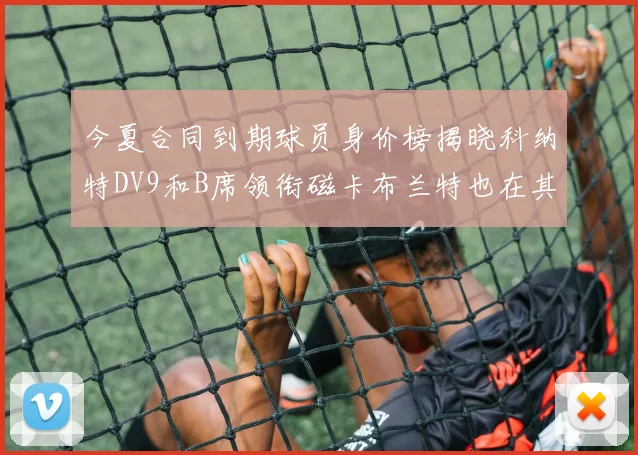 今夏合同到期球员身价榜揭晓科纳特DV9和B席领衔磁卡布兰特也在其中